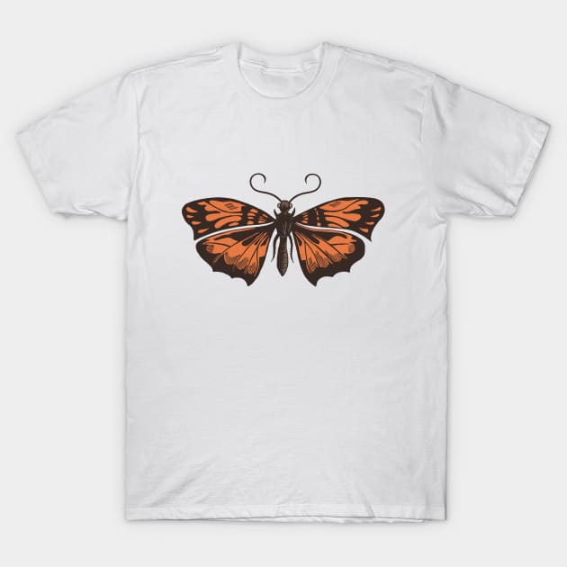 The Moth T-Shirt by ranxerox79